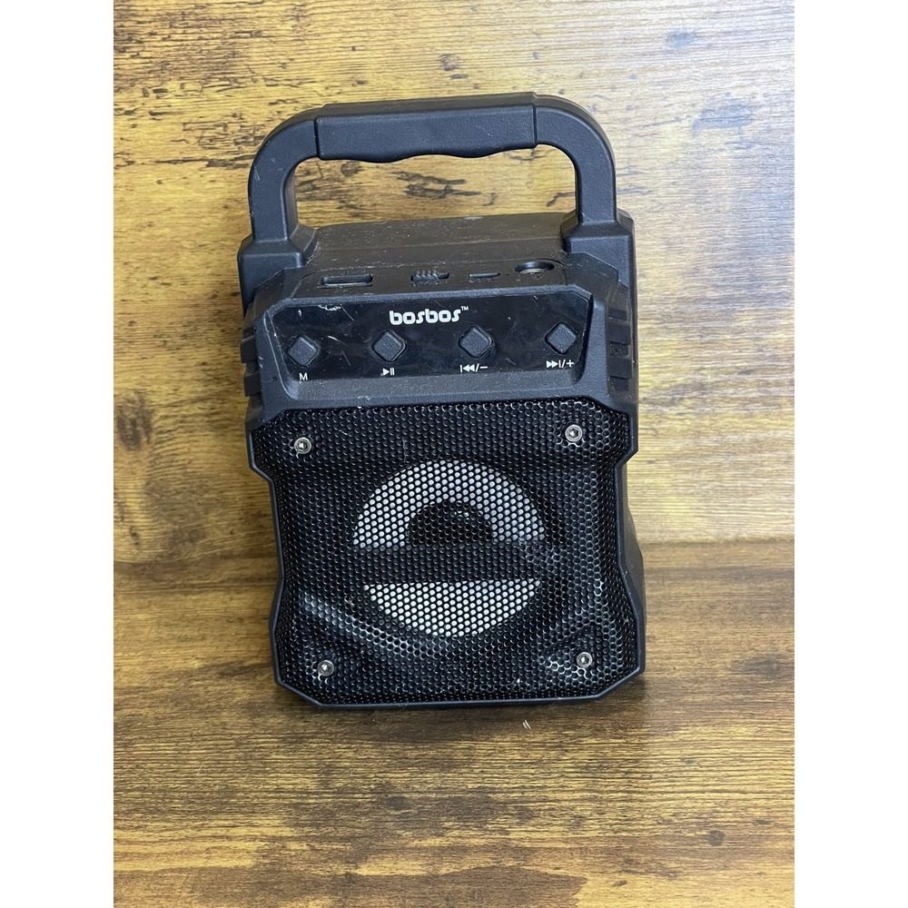 Wireless Speaker Bluetooth "bosbos Drop" Black.  C.1